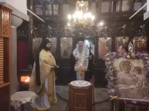 Αρχιερατική Θ. Λειτουργία και Μνημόσυνο για τους Αγωνιστές και Επαναστάτες του Ολύμπου στην Ιερά Μονή Παναγία Πέτρας Ολύμπου