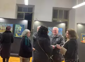 Ο καταξιωμένος, από την Κατερίνη, ζωγράφος Γεώργιος Τζιόκας παρουσιάζει αυτές τις μέρες τα έργα του Ο καταξιωμένος, από την Κατερίνη, ζωγράφος Γεώργιος Τζιόκας παρουσιάζει αυτές τις μέρες τα έργα του