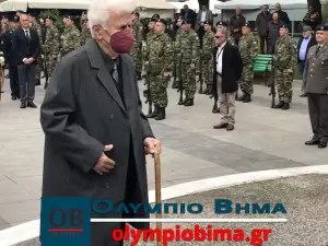 Κατερίνη – Εθνική Επέτειος του 1821: Κατάθεση στεφάνων στην Πλατεία Ελευθερίας για την Εθνική Επέτειο