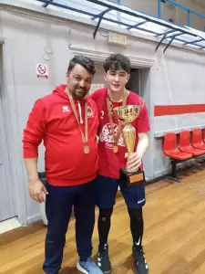 Η ομάδα αγοριών Κ18 του Αίολου Κατερίνης πρώτη και αήττητη στο πρωτάθλημα Παίδων Κ18