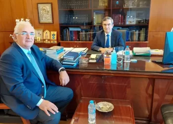 Σάββας Χιονίδης: Συνάντηση με τον Υφυπουργό Προστασίας του Πολίτη