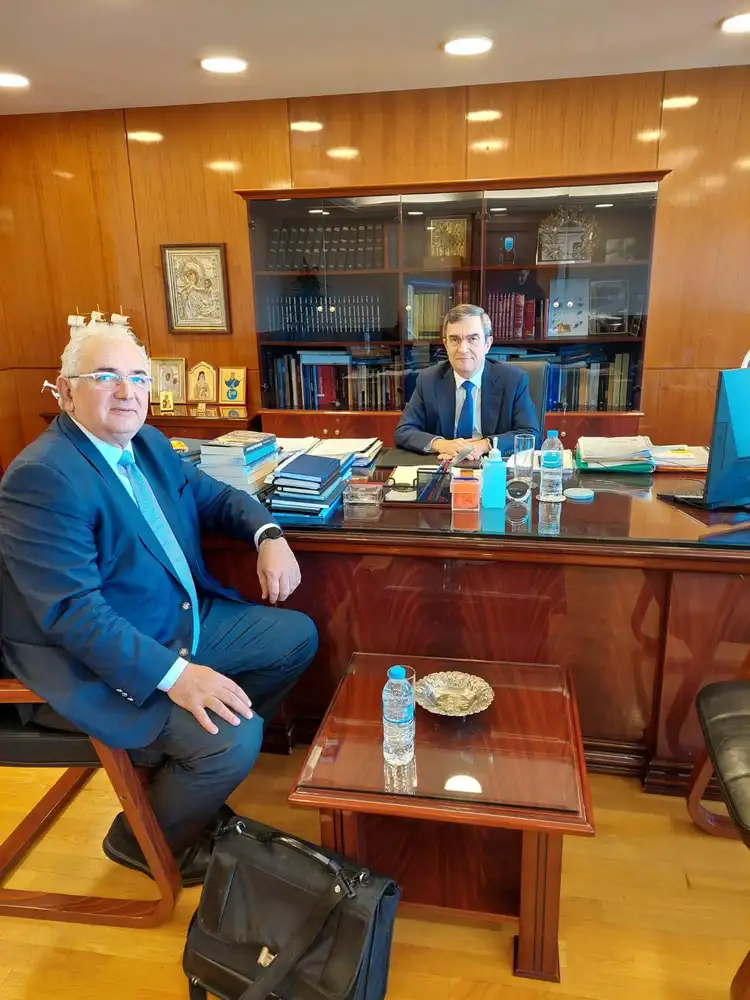 Σάββας Χιονίδης: Συνάντηση με τον Υφυπουργό Προστασίας του Πολίτη