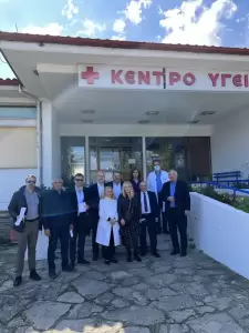 Συνάντηση εργασίας για θέματα λειτουργίας των τμημάτων των κέντρων υγείας Πιερίας