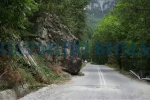 Όλυμπος προς το παλιό μοναστήρι – Βράχοι που μοιάζουν έτοιμοι να ξεκολλήσουν