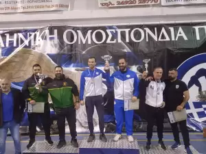 Επιτυχίες του τμήματος πάλης του ΓΑΣ Αρχέλαος Κατερίνης στο Πανελλήνιο πρωτάθλημα Πάλης U15