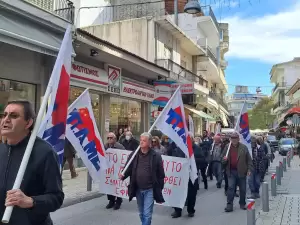 Η Πορεία Διαμαρτυρίας ΣΤΗ ΝκΑΤΕ
