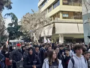 Η Πορεία Διαμαρτυρίας στην Κατερίνη για την τραγωδία στα Τέμπη (εικόνες)