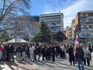 Η Πορεία Διαμαρτυρίας στην Κατερίνη (εικόνες)