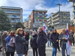 Η Πορεία Διαμαρτυρίας στην Κατερίνη (εικόνες)