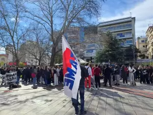 Η Πορεία Διαμαρτυρίας στην Κατερίνη (εικόνες)