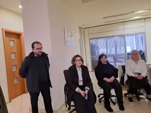 Καθηγητές του Εσπερινού ΓΕΛ Κατερίνης ενημερώνονται για τη δημιουργία ιστοσελίδας