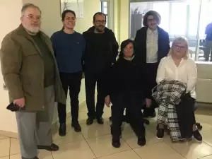 Καθηγητές του Εσπερινού ΓΕΛ Κατερίνης ενημερώνονται για τη δημιουργία ιστοσελίδας