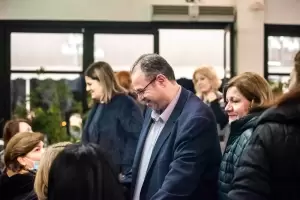 Ο υποψήφιος βουλευτής Πιερίας Κωνσταντίνος Κουτρούπας συναντήθηκε με γυναίκες της Δ.Ε. Δίου