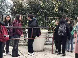 Πορεία στη μνήμη των θυμάτων των Τεμπών στη Λεπτοκαρυά