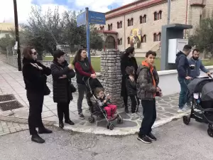 Πορεία στη μνήμη των θυμάτων των Τεμπών στη Λεπτοκαρυά