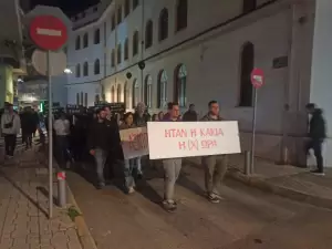 Σε εξέλιξη το Παμπιερικό Συλλαλητήριο στην Κατερίνη