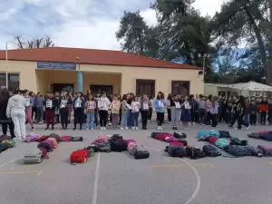 Σχολική δράση του Μουσικό Σχολείο Κατερίνης – Συμμετοχή  στις εκδηλώσεις για το δυστύχημα των Τεμπών