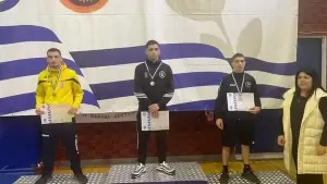 Αρχέλαος Κατερίνης - Πάλη: 3 Μετάλλια για τους Έφηβους Αρχέλαος Κατερίνης: 3 Μετάλλια για τους Έφηβους