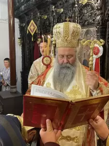 Εορτάστηκε η μνήμη του Αγίου Ιερομάρτυρος Ιωάννου εκ Πέτρας