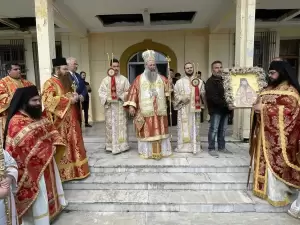 Εορτάστηκε η μνήμη του Αγίου Ιερομάρτυρος Ιωάννου εκ Πέτρας