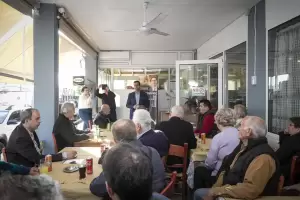 Συνεχίζει τις επαφές και συναντήσεις με τους πολίτες ο υποψ. Βουλευτής Πιερίας Σπύρος Κουλκουδίνας Επίσκεψη του υποψ. Βουλευτή της Ν.Δ. Σπύρου Κουλκουδίνα στο Δήμο Πύδνας – Κολινδρού