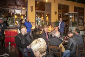 Συνεχίζει τις επαφές και συναντήσεις με τους πολίτες ο υποψ. Βουλευτής Πιερίας Σπύρος Κουλκουδίνας Επίσκεψη του υποψ. Βουλευτή της Ν.Δ. Σπύρου Κουλκουδίνα στο Δήμο Πύδνας – Κολινδρού