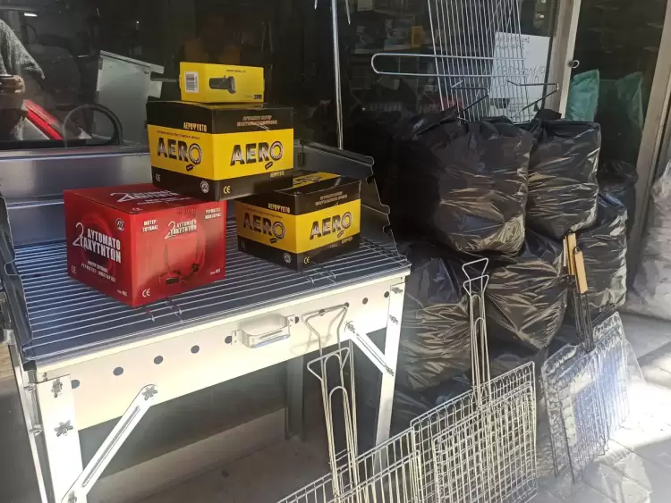 Ο εξοπλισμός του  μπάρμπεκιου σε υψηλές πτήσεις…