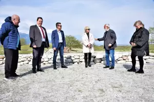 Ολύμπια Εν Δίω - Ξενάγηση της Αντιπεριφερειάρχη Σοφίας Μαυρίδου στον Ολυμπιονικό Χώρο Ολύμπια Εν Δίω – Ξενάγηση της Αντιπεριφερειάρχη Σοφίας Μαυρίδου στον Ολυμπιονικό Χώρο