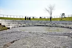 Ολύμπια Εν Δίω - Ξενάγηση της Αντιπεριφερειάρχη Σοφίας Μαυρίδου στον Ολυμπιονικό Χώρο Ολύμπια Εν Δίω – Ξενάγηση της Αντιπεριφερειάρχη Σοφίας Μαυρίδου στον Ολυμπιονικό Χώρο