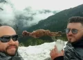 Όλυμπος: Δυο φίλοι από την Πάτρα σούβλισαν αρνί στον χιονισμένο βουνό