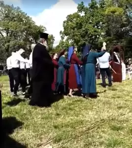 Ρητίνη Πιερίας: Κοσμοσυρροή στην Ιερά Μονή Αγίου Γεωργίου