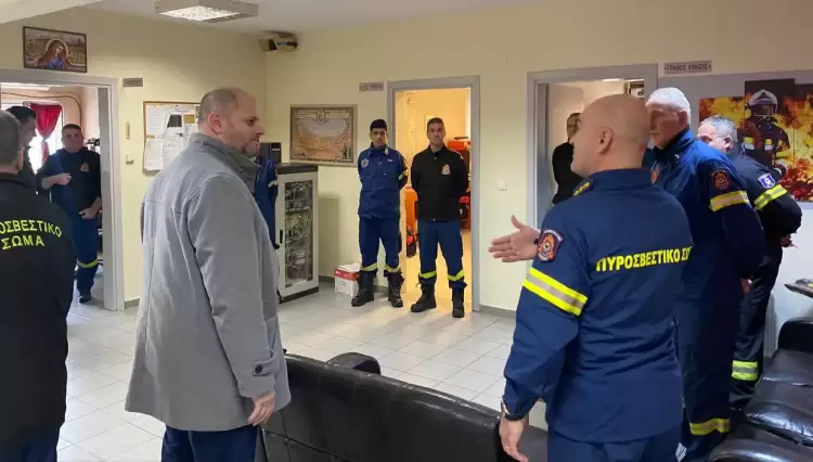 Σάκης Γκούνας: Πολύπλευρος και ιδιαίτερος ο  ρόλος της Πυροσβεστικής Υπηρεσίας Λιτοχώρου