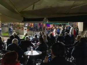 Σπύρος Κουλκουδίνας: Μεγαλειώδης ανοικτή συγκέντρωση του υποψήφιου βουλευτή της Ν.Δ. στην κεντρική πλατεία  του Κολινδρού