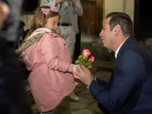 Σπύρος Κουλκουδίνας: Μεγαλειώδης ανοικτή συγκέντρωση του υποψήφιου βουλευτή της Ν.Δ. στην κεντρική πλατεία  του Κολινδρού