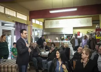 Συνεχίζει την προεκλογική του πορεία ο υποψ.Βουλευτής Πιερίας της Ν.Δ. Σπύρος Κουλκουδίνας