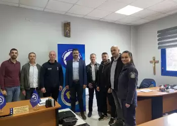 Ο Ζαρώτης Διονύσης συναντήθηκε Με το Δ.Σ. της Ένωσης Αστυνομικών Πιερίας