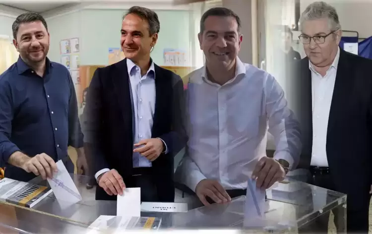 Exit Poll – Εκλογές 2023: Τα ποσοστά των κομμάτων