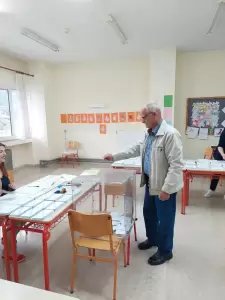 Εκλογές στην Κατερίνη: Ψηφίζοντας στην Κάτω Μηλιά