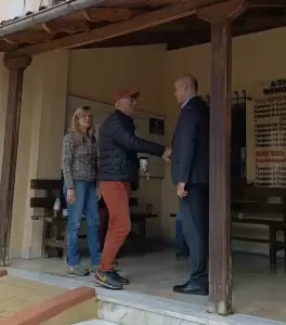 Επισκέψεις Φώντα Μπαραλιάκου σε Δασαρχείο, ΟΑΕΔ και Σύλλογο Καρκινοπαθών