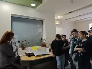 Επίσκεψη του 2ου Γυμνασίου Κατερίνης στις εγκαταστάσεις της εφημερίδας«Ολύμπιο Βήμα»