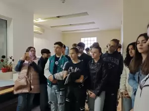 Επίσκεψη του 2ου Γυμνασίου Κατερίνης στις εγκαταστάσεις της εφημερίδας«Ολύμπιο Βήμα»