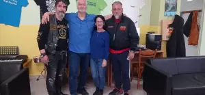 Επίσκεψη των Choppers Rider Clup Katerini στον Πολυχώρο «Καφέ Κομπολόϊ»
