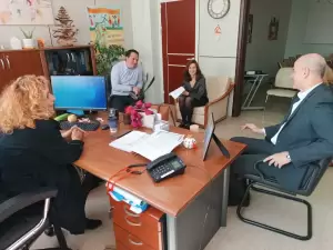 Επίσκεψη Φώντα Μπαραλιάκου στις Διευθύνσεις Πρωτοβάθμιας και Δευτεροβάθμιας Εκπαίδευσης 