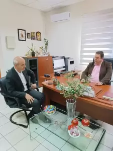 Επίσκεψη Φώντα Μπαραλιάκου στις Διευθύνσεις Πρωτοβάθμιας και Δευτεροβάθμιας Εκπαίδευσης 