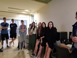 Επίσκεψη στις εγκαταστάσεις του «Ολυμπίου Βήματος» από δύο σχολεία της Πολωνίας Επίσκεψη στις εγκαταστάσεις του «Ολυμπίου Βήματος» από δύο σχολεία της Πολωνίας