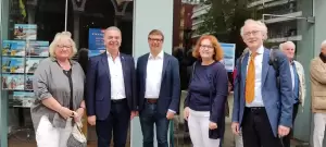 Η Ευαγγελική Εκκλησία του Μάϊνταλ επισκέφθηκε την αδελφοποιημένη πόλη της Κατερίνης