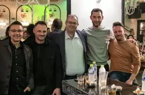 Κωνσταντίνος Κουτρούπας: Χθες το βράδυ, στο Zizel Coffeebar, στην Καρίτσα.