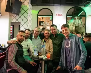 Κωνσταντίνος Κουτρούπας: Χθες το βράδυ, στο Zizel Coffeebar, στην Καρίτσα.