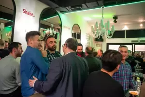 Κωνσταντίνος Κουτρούπας: Χθες το βράδυ, στο Zizel Coffeebar, στην Καρίτσα.