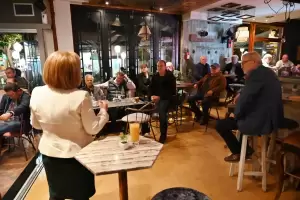 Η Μαρία Μίχου συναντά και συζητά με πολίτες και φορείς σε ολόκληρη την Πιερία